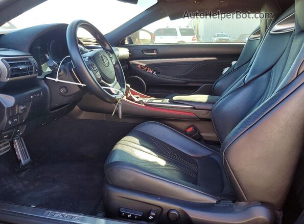 JTHHP5BC7H5006488 2017 LEXUS RC-F Red Front interior view