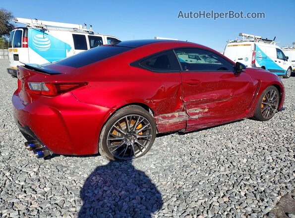 JTHHP5BC7H5006488 2017 LEXUS RC-F Red Rear right