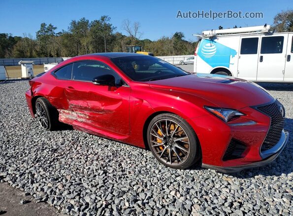 JTHHP5BC7H5006488 2017 LEXUS RC-F Red Front right
