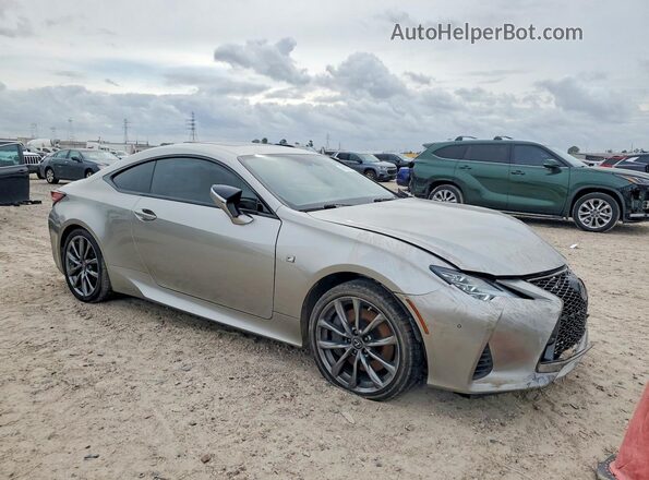 JTHHZ5BC4K5020625 2019 LEXUS RC Silver Delantero derecho