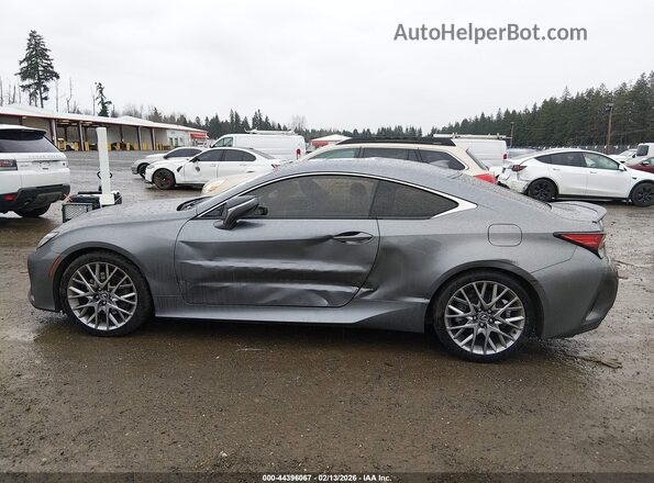 JTHHZ5BC7K5019498 2019 LEXUS RC 350 Gray Vista interior de 360 grados
