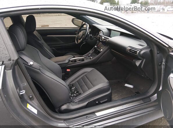 JTHHZ5BC7K5019498 2019 LEXUS RC 350 Gray Vista interior delantera