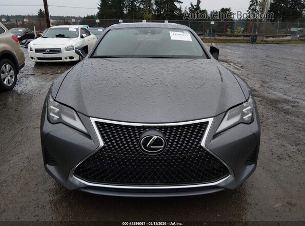 JTHHZ5BC7K5019498 2019 LEXUS RC 350 Gray Vista del cuadro de instrumentos
