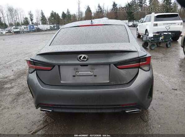 JTHHZ5BC7K5019498 2019 LEXUS RC 350 Gray 
