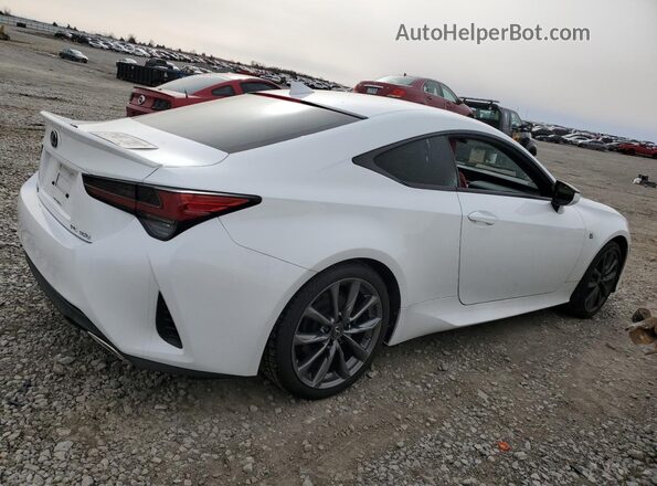 JTHHZ5BC7K5020067 2019 LEXUS RC White Задня права чверть