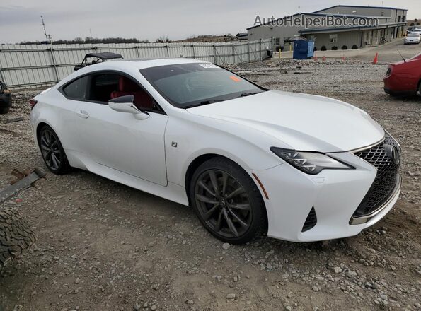 JTHHZ5BC7K5020067 2019 LEXUS RC White Передня права чверть