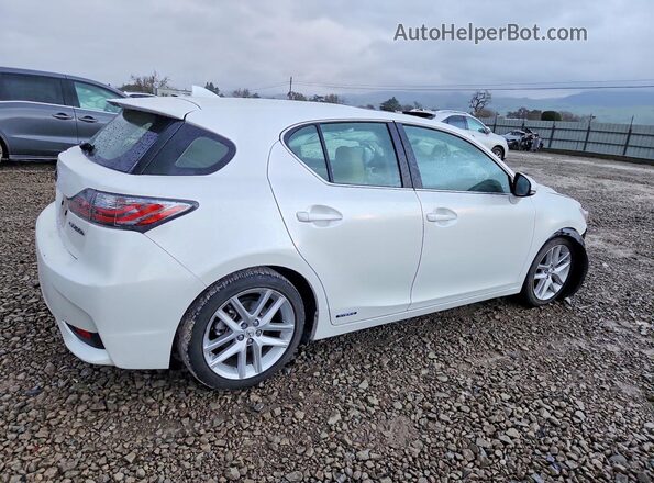 JTHKD5BH0G2277466 2016 LEXUS CT Белый Задняя правая четверть