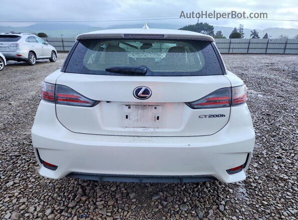 JTHKD5BH0G2277466 2016 LEXUS CT Белый Вид сзади