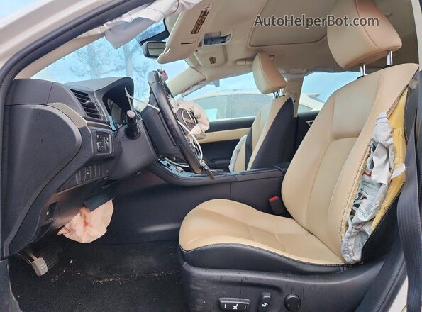 JTHKD5BH0G2277466 2016 LEXUS CT Белый Вид салона спереди