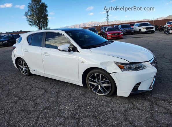 JTHKD5BH1G2268520 2016 LEXUS CT White Front right