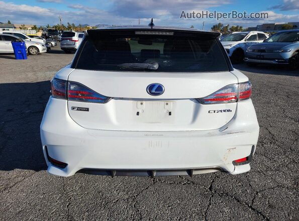 JTHKD5BH1G2268520 2016 LEXUS CT White Rear view