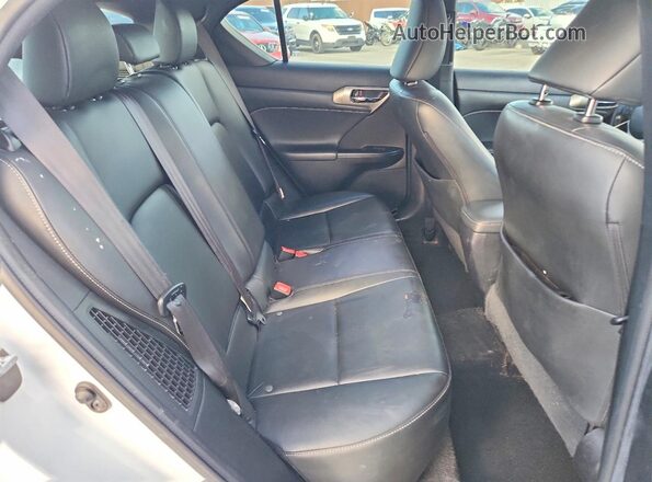 JTHKD5BH1G2268520 2016 LEXUS CT White Rear seats view