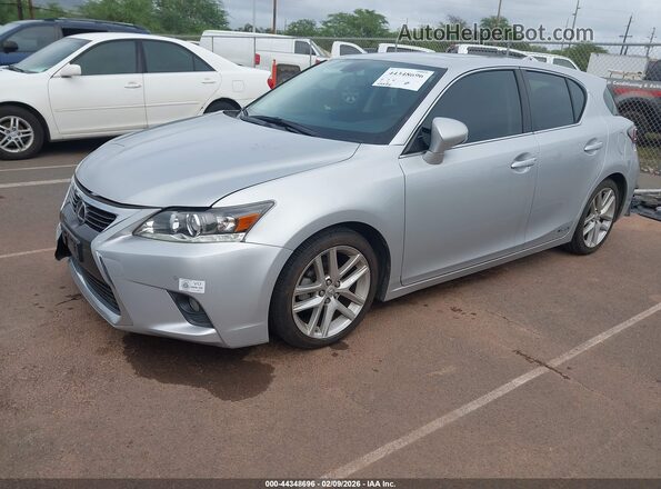JTHKD5BH3G2262878 2016 LEXUS CT 200H Silver 