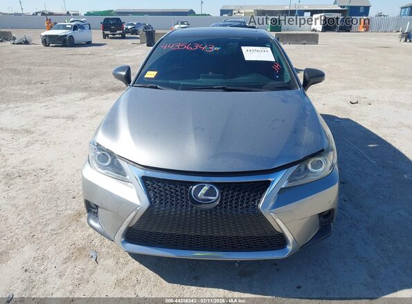 JTHKD5BH3G2271905 2016 LEXUS CT 200H Silver Widok zestawu wskaźników