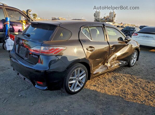 JTHKD5BH3H2293582 2017 LEXUS CT Черный Задняя правая четверть