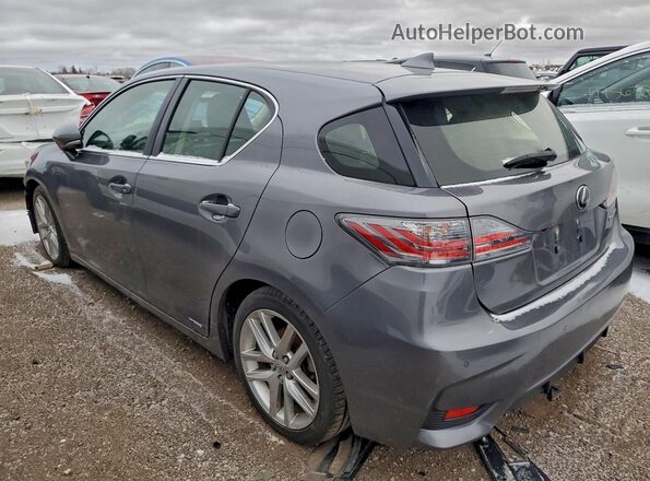 JTHKD5BH4H2295504 2017 LEXUS CT Серебряный Задняя левая четверть