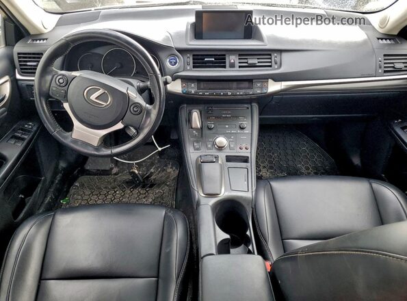 JTHKD5BH4H2295504 2017 LEXUS CT Серебряный Вид панели приборов