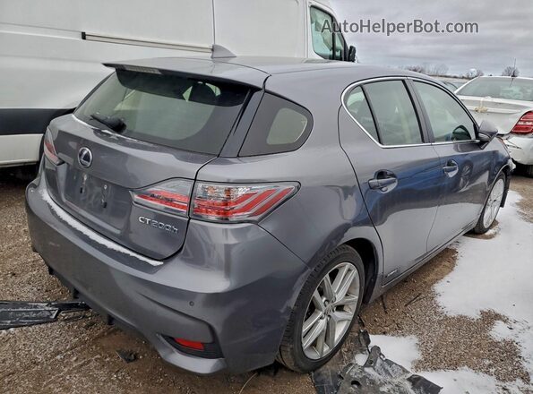 JTHKD5BH4H2295504 2017 LEXUS CT Серебряный Задняя правая четверть