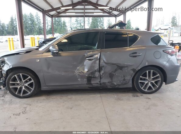 JTHKD5BH6G2257643 2016 LEXUS CT 200H Серый Панорамный вид салона 360°
