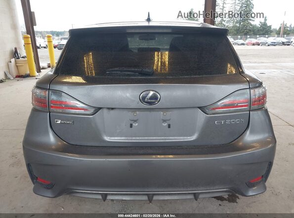 JTHKD5BH6G2257643 2016 LEXUS CT 200H Серый 