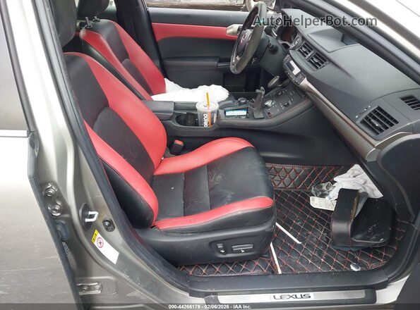 JTHKD5BHXG2271268 2016 LEXUS CT 200H Бежевый Вид салона спереди
