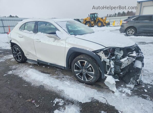 JTHL9JBH5M2050316 2021 LEXUS UX White Przód prawy