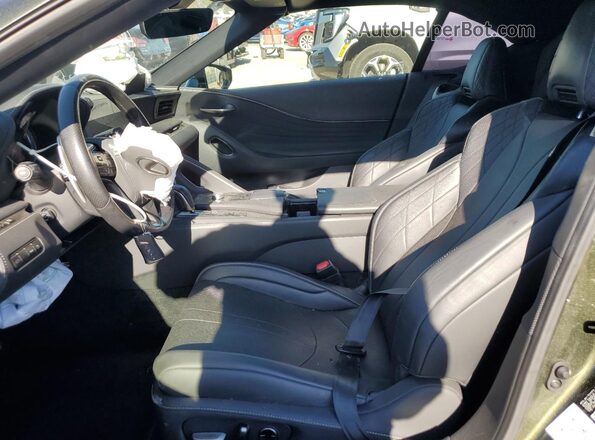 JTHMPAAYXRA109336 2024 LEXUS LC Green Widok wnętrza z przodu