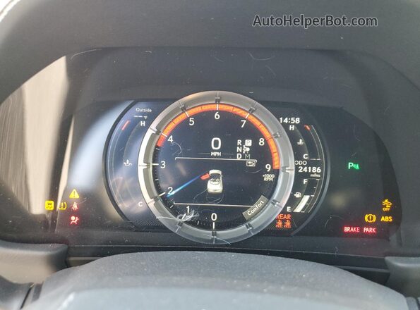 JTHMPAAYXRA109336 2024 LEXUS LC Green Widok zestawu wskaźników