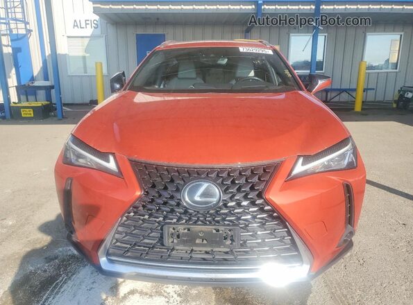 JTHP3JBH0L2021386 2020 LEXUS UX Orange Vista frontal
