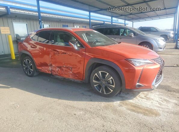 JTHP3JBH0L2021386 2020 LEXUS UX Orange Delantero derecho