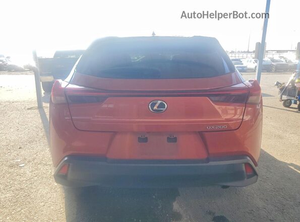 JTHP3JBH0L2021386 2020 LEXUS UX Orange Vista trasera
