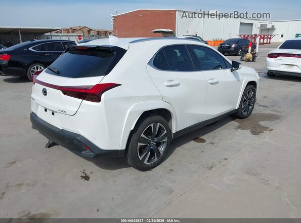 JTHP3JBH3N2055230 2022 LEXUS UX 200 White უკანა მარჯვენა