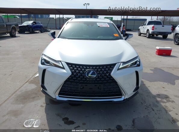 JTHP3JBH3N2055230 2022 LEXUS UX 200 White ხელსაწყოთა პანელის ხედი