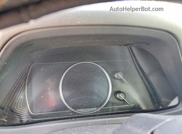 JTHP3JBH5L2023814 2020 LEXUS UX Gray Սարքավորումների վահանակի տեսք