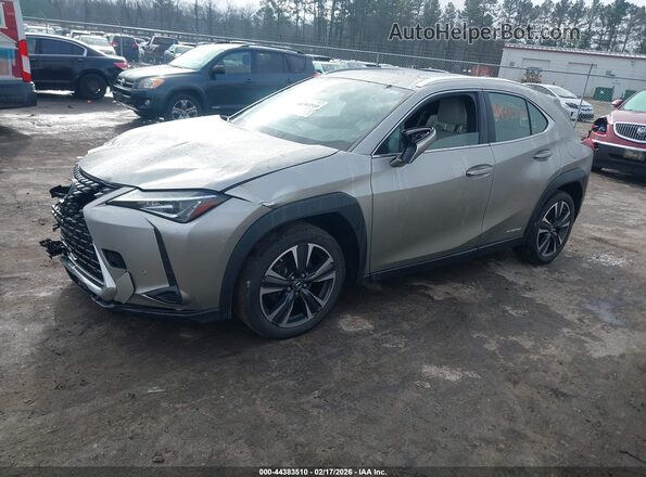 JTHP9JBH0L2033181 2020 LEXUS UX 250H Серый Передняя левая четверть