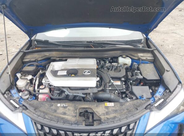 JTHP9JBH1M2049178 2021 LEXUS UX 250H Blue Vista trasera