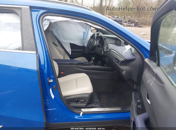 JTHP9JBH1M2049178 2021 LEXUS UX 250H Blue Vista interior delantera