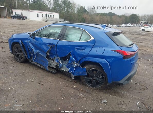 JTHP9JBH1M2049178 2021 LEXUS UX 250H Blue Trasero izquierdo