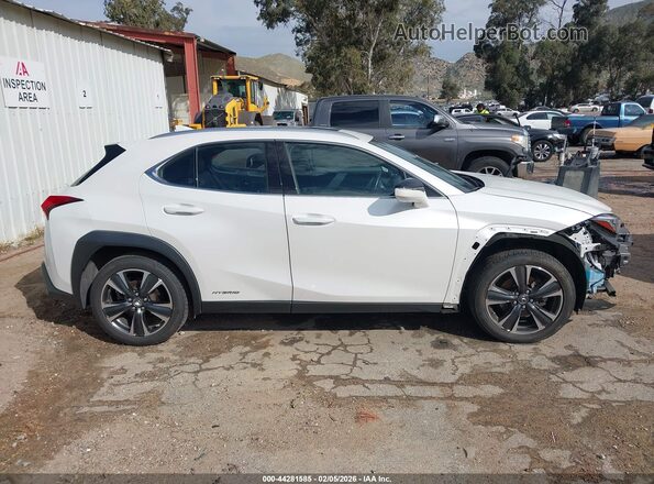 JTHP9JBH3M2048758 2021 LEXUS UX 250H White Vista interior trasera