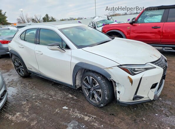 JTHP9JBH4L2025830 2020 LEXUS UX White Przód prawy