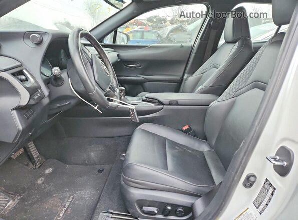 JTHP9JBH4L2025830 2020 LEXUS UX White Widok wnętrza z przodu