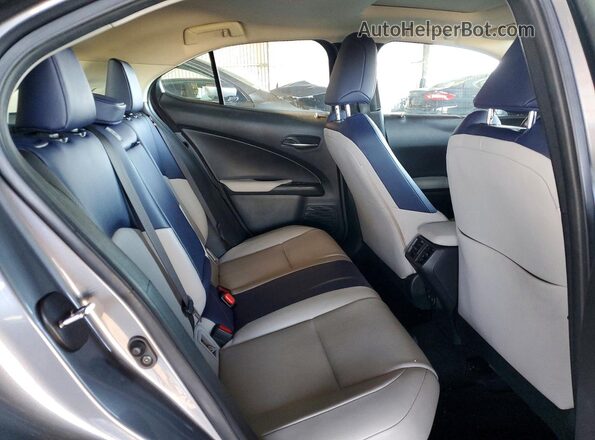 JTHP9JBH4L2026623 2020 LEXUS UX Gray Вид задніх сидінь