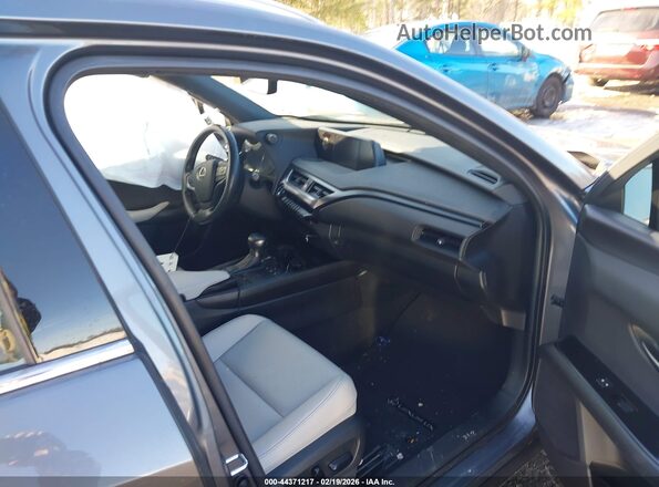 JTHP9JBH7M2042137 2021 LEXUS UX 250H Gray Вид салону спереду