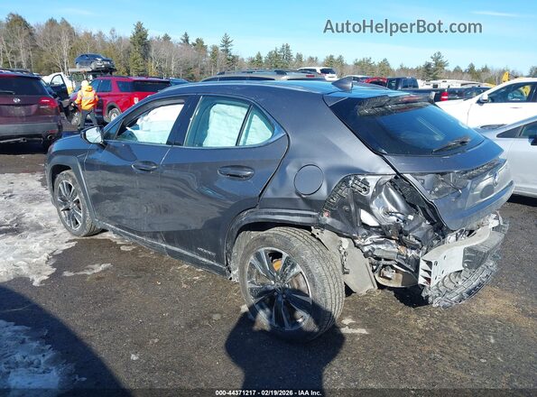JTHP9JBH7M2042137 2021 LEXUS UX 250H Gray Задня ліва чверть