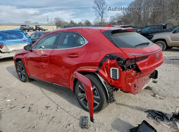 JTHP9JBH7N2063040 2022 LEXUS UX Red Tył lewy