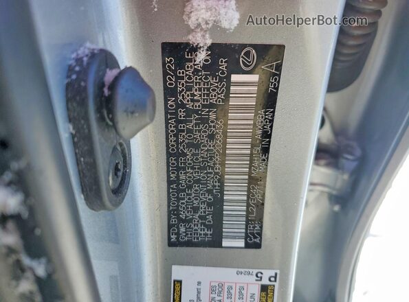 JTHP9JBH9P2068436 2023 LEXUS UX Silver 360 interior view