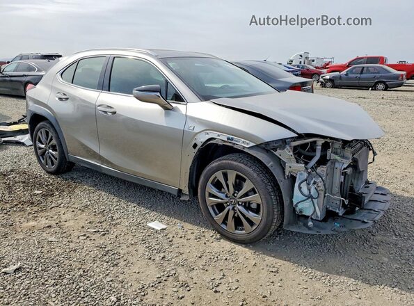 JTHR3JBHXL2021131 2020 LEXUS UX Gray Przód prawy