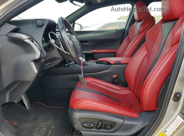 JTHR3JBHXL2021131 2020 LEXUS UX Gray Widok wnętrza z przodu