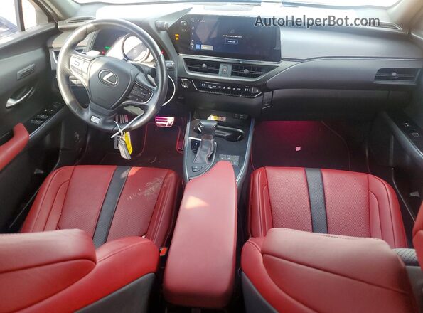JTHR6JBH8P2149235 2023 LEXUS UX Silver წინა პანელის ხედი