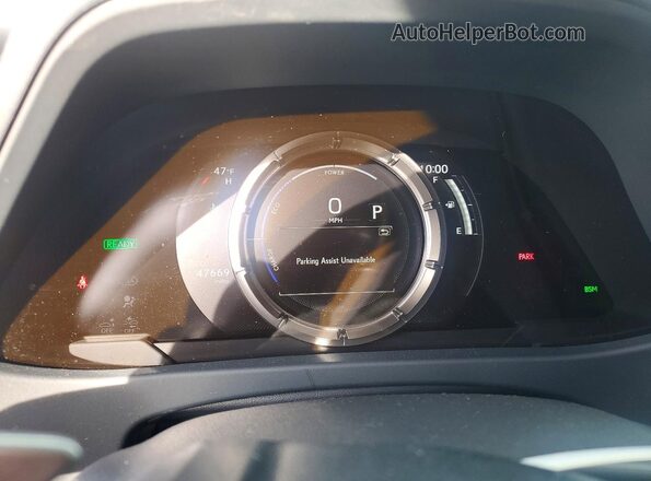 JTHR6JBH8P2149235 2023 LEXUS UX Silver ხელსაწყოთა პანელის ხედი